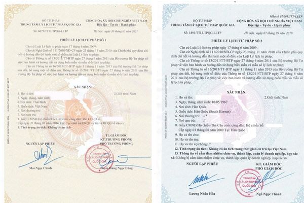 Chuẩn bị lịch tư pháp khi xin visa đi du học Mỹ