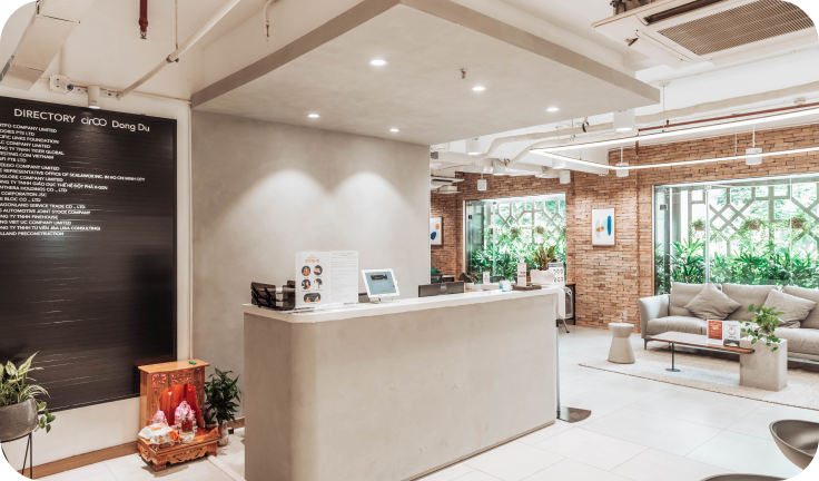 Văn phòng ảo chuyên nghiệp, có lễ tân nhận thư